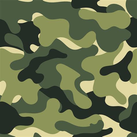 Camouflage Camo Green Tan Pattern Art Print By Teevision Background