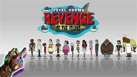 Total Drama Revenge Of The Island Cast Reveal Youtube
