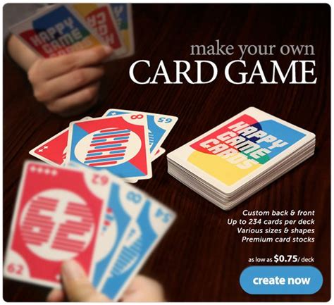 Make Your Own Custom Card Decks Deck Of Cards Custom Cards Card Games