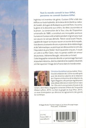 La Vraie Vie De Gustave Eiffel Christine Kerdellant Livres Furet