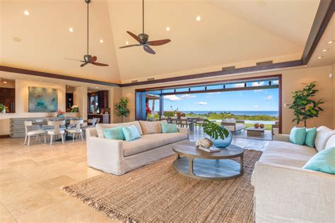 Hawaiian Paradise Dream In Hualalai Resort Tropical Living Room