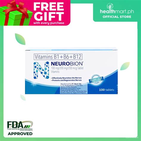 neurobion vitamin b 100 tablets nerve supplement shopee philippines