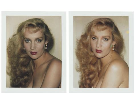 Jerry Hall 1984 By Andy Warhol Artsalon