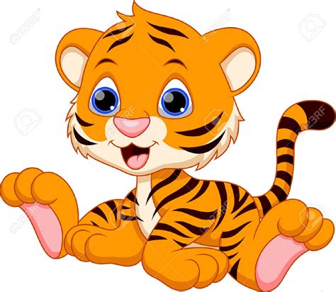 Baby Tiger Clipart Free Download On Clipartmag