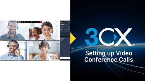 Setting Up Video Conference Calls On The 3cx Web Client Youtube