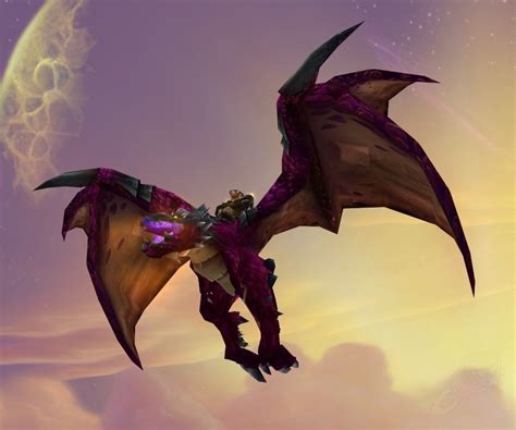 Reins Of The Violet Proto Drake Item World Of Warcraft