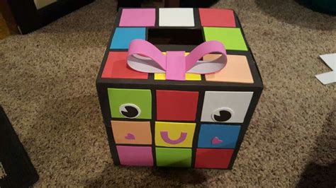 Valentines Box Valentine Box Valentines Rubiks Cube