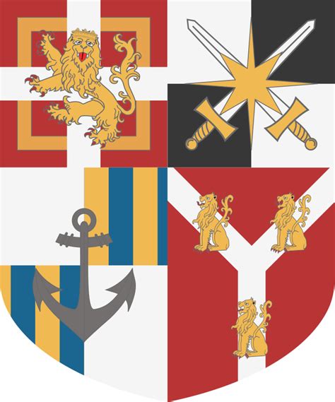 Coat Of Arms Of The Kingdom Of Captilon Fictional Drawshield