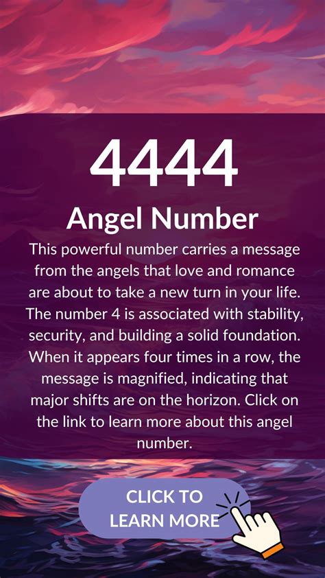 4444 Angel Number Love Money Health And Twin Flame Meanings 1234