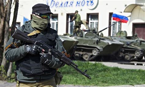 Kievs Grip On Eastern Ukraine Weakens As Pro Russians Seize Army