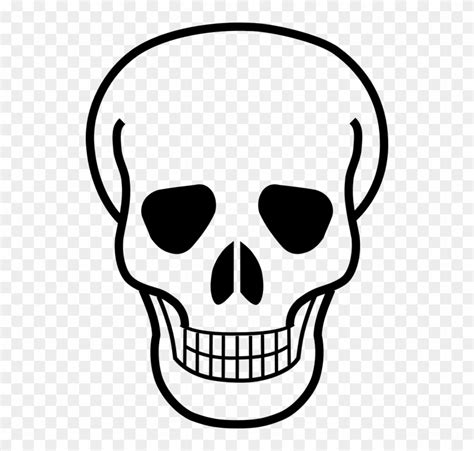 Death Clipart Black And White Skull And Crossbones Logo