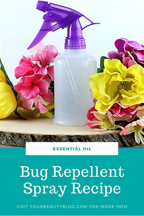 Homemade Insect Repellent Spray Recipe With Essential Oils Essential