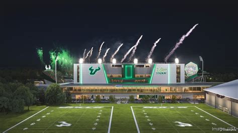 Usf On Campus Football Stadium Renderings Released Tampa Bay Business