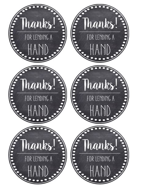 Thank you, isolated sticker, words design template, vector illustration. Thank You & Teacher Appreciation Tags Free Printable ...