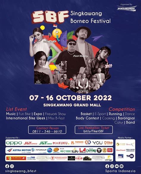 Singkawang Borneo Festival Dimulai 7 Oktober Media Center Kota Singkawang