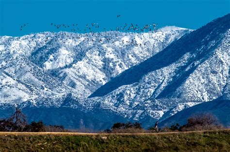 Photos Snow Capped Mountains Create Stunning Inland Area Backdrop