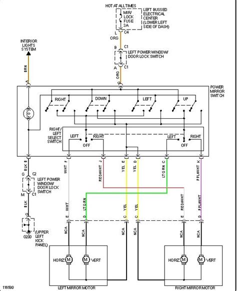 Chevy S10 Power Window Wiring Diagram
