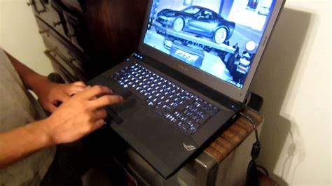 Asus G73jh Gaming Laptop Youtube