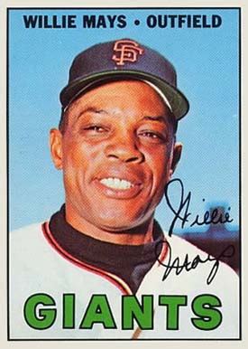 Jan 04, 2021 · key cards: 1967 Topps Willie Mays #200 Baseball Card Value Price Guide