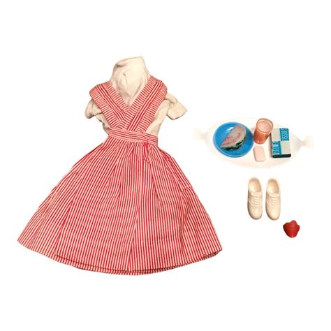 Vintage Barbie Candy Striper Outfit 0889 1964 Ebay