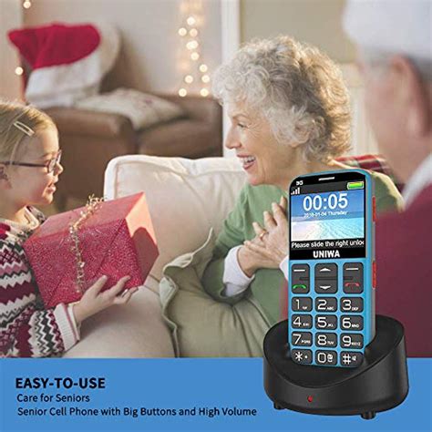 Mosthink Unlocked Cell Phones For Seniors Compatible Atandt Cell Phone For Elderly Basic Phone