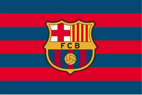 Barcelona Fc Flag Barcelona Logo Fc And Symbol Meaning History Png