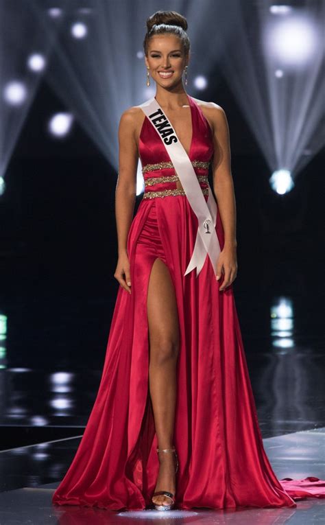 Miss Texas From Miss Usa 2019 Evening Gowns E News