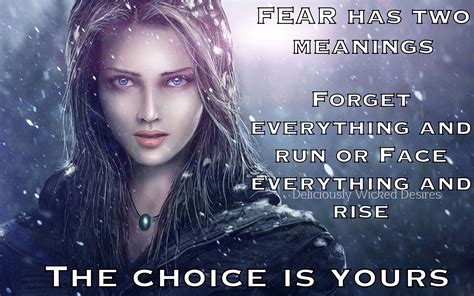 Fear has two meanings | Fear has two meanings, Meant to be ...