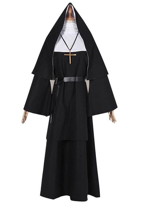 Halloween Cosplay The Nun Cosplay Performance Dress Cosplay Dress