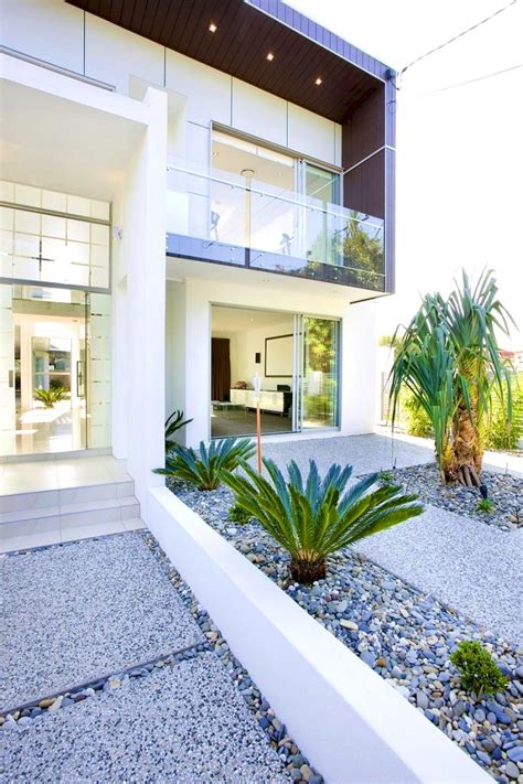 10 Modern Minimalist Front Yard Landscaping Decoomo