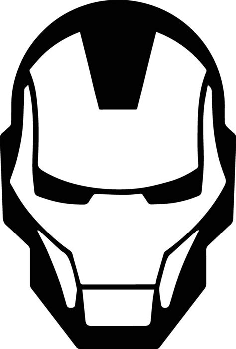 Iron Man Logo Vinyl Decal Etsy