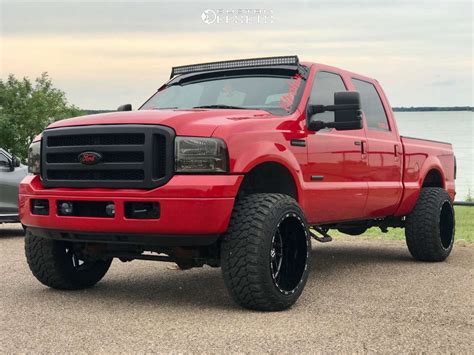 2005 Ford F 250 Super Duty With 22x14 76 Tis 544bm And 35135r22 Fury