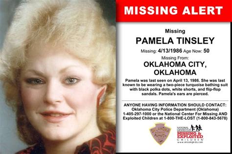 Pamela Tinsley Age Now 50 Missing 04131986 Missing From Oklahoma City Ok Anyone Having