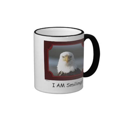I Am Smiling Bald Eagle Mug Mugs Bald Eagle Cups