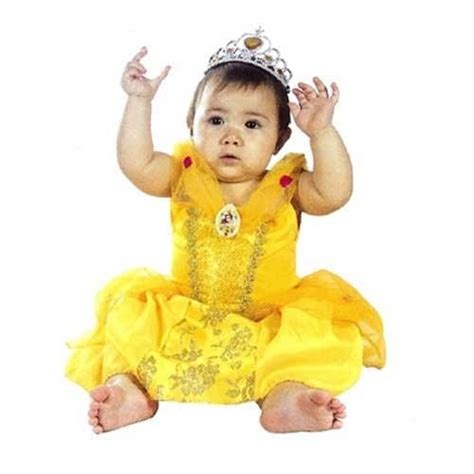 Fantasia Bela Da Fera Baby Bebe Roupa Pp 1 Ano Princesas R 8490 Em