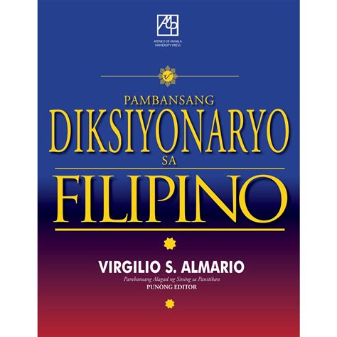 Pambansang Diksiyonaryo Sa Filipino Shopee Philippines