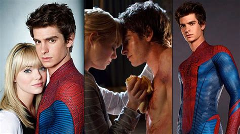 Lets Check Out The Official Shots Of Andrew Garfield And Emma Stone In