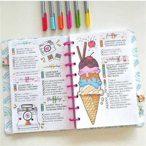 Comment Organiser Et Customiser Son Agenda Id Es Diy Planner