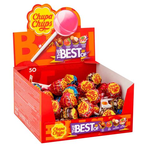 Chupa Chups 50 Assorted Flavour Lollipops 600g Bb Foodservice