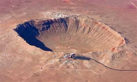 The Giant Barringer Meteor Crater In Arizona Charismatic Planet