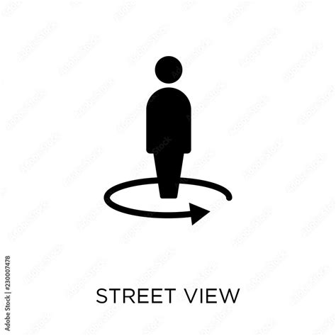 Street View Icon Street View Symbol Design From Maps And Locations