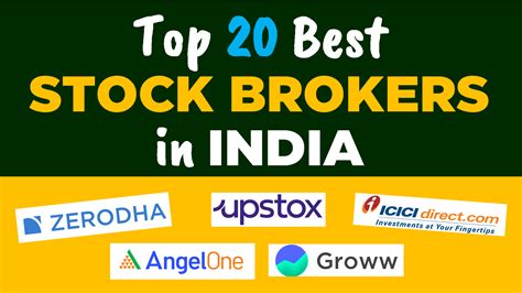 Top 20 Best Stock Brokers In India 2024 Review And Comparison The