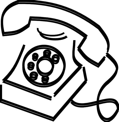 Telephone Clip Art Phone Clipart Image 7 Wikiclipart