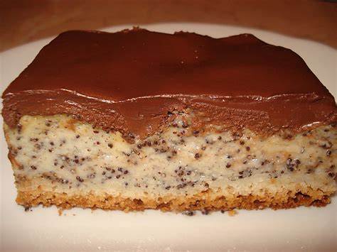 Mausis Mohnkuchen mit Schokoguß von mausi-für-5