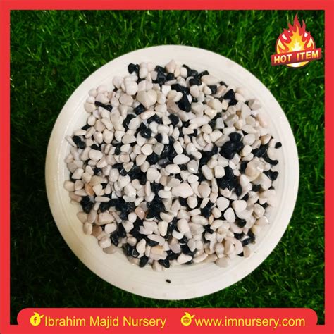 1kg 5mm Mix Black And White Pebble Wash Stone Garden Stone Landscape