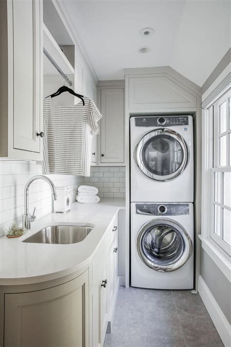 Laundry Room Designs With Stackable Washer Dryer Image To U