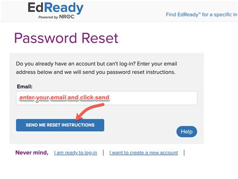 Resend The Activation Verification Email Edready