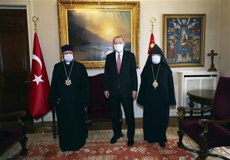 President Erdoğan Meets Armenian Patriarch In Istanbul Türkiye News