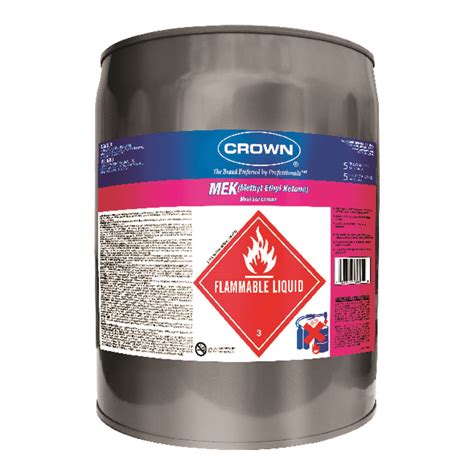 Crown Methyl Ethyl Ketone Paint Thinner 5 Gal Ace Hardware