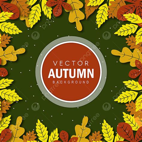 Elegance Vector Art Png Elegant Vector Autumn Background Autumn